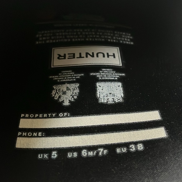 Hunter Original women’s Tall Rain Boot - Picture 10 of 10